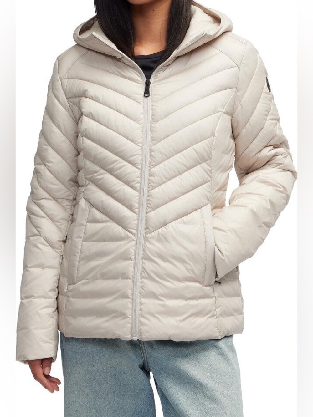 Pajar Colette Lightweight Packable Puffer Jacket Fixed Hood XS